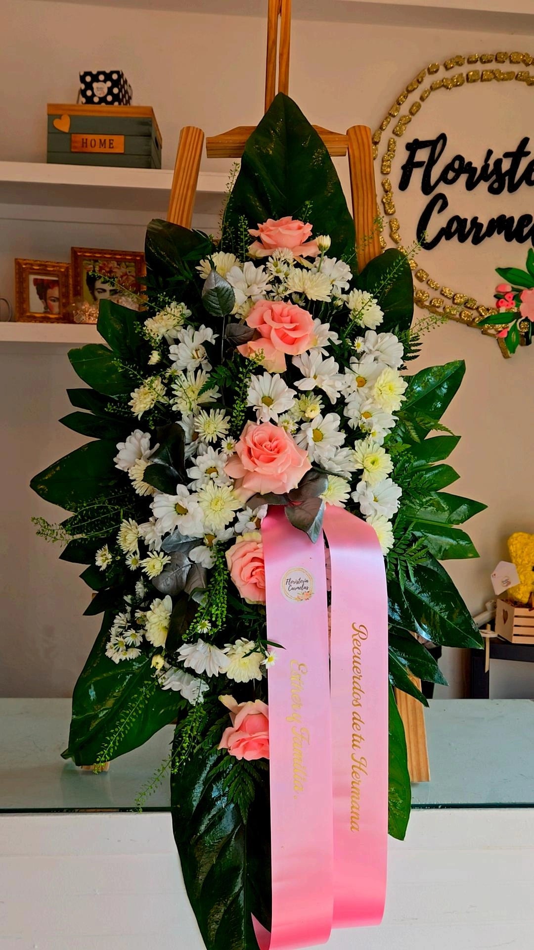 Corona Armonía Rosada